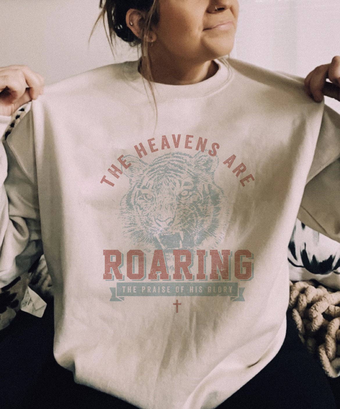 Heavens Are Roaring Crewneck