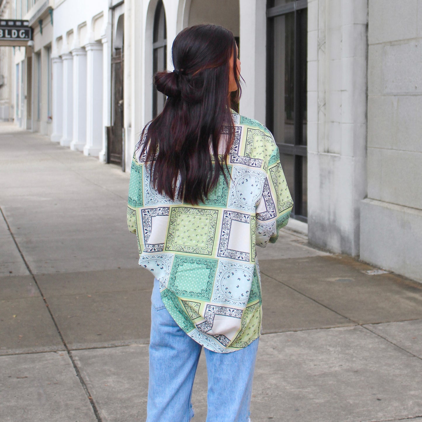 Greenly Button Down