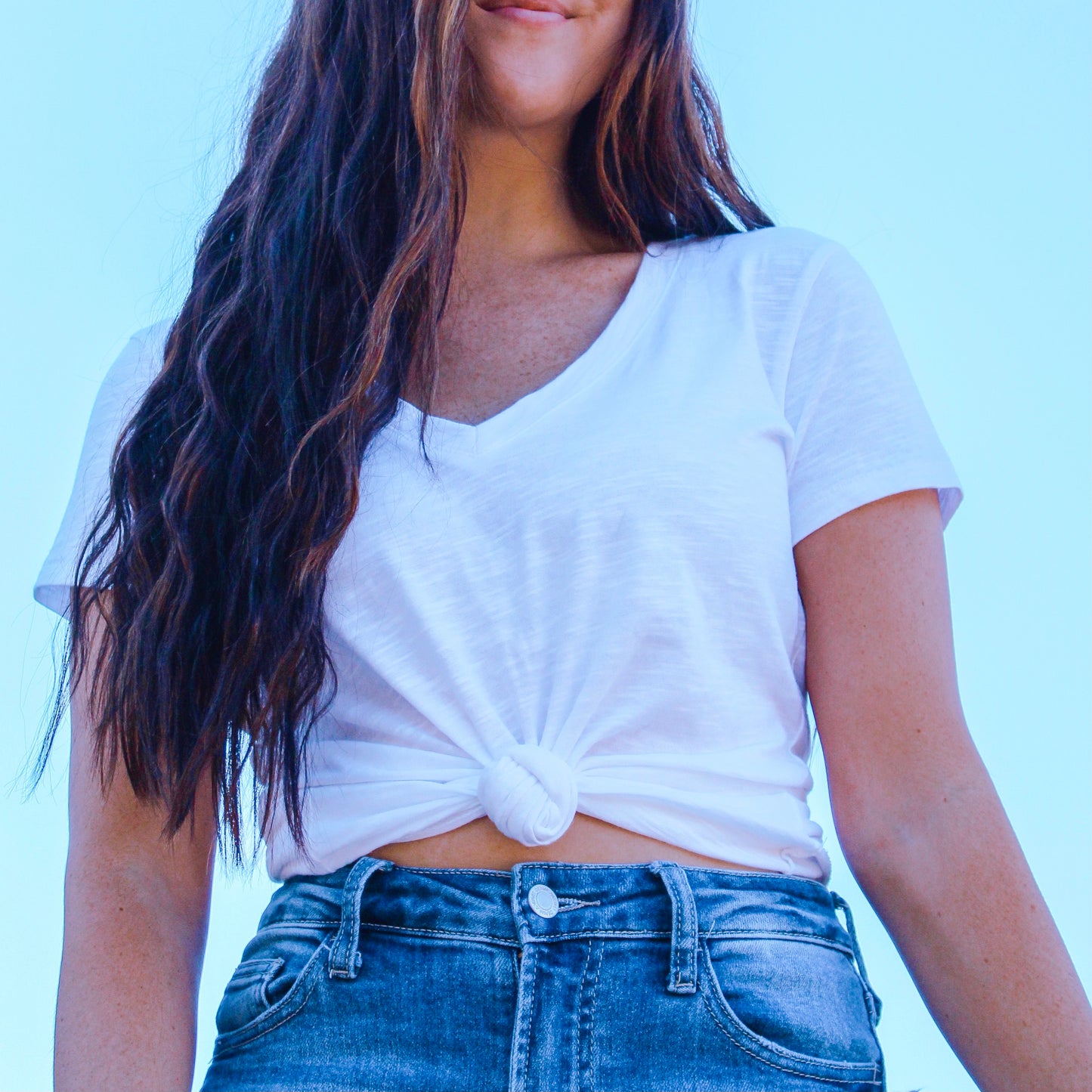So-Low V-Neck Tee