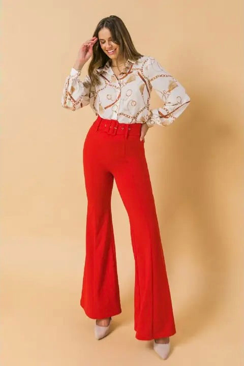 Karlee Red Pants