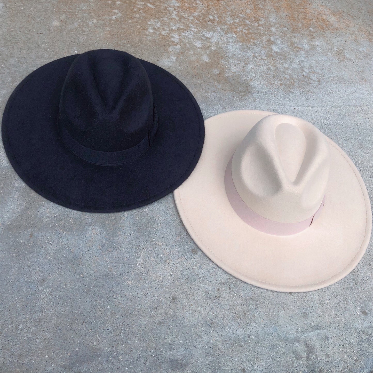 Ansley Felt Hard Brim Hat