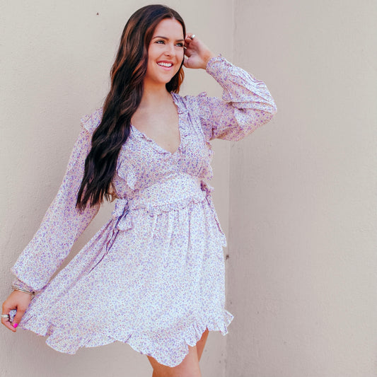 Lavender Floral Dream Dress