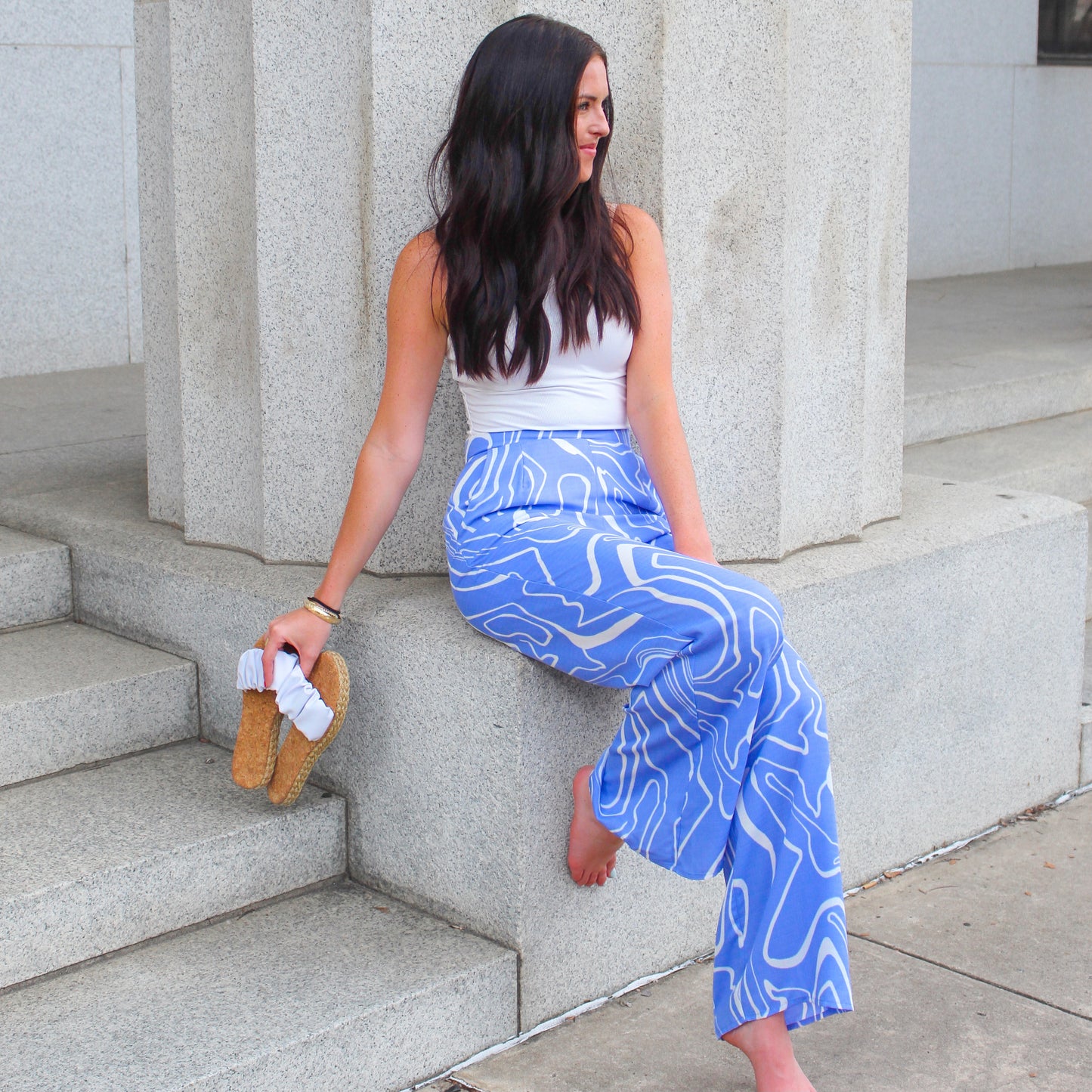 Katie Abstract Pants