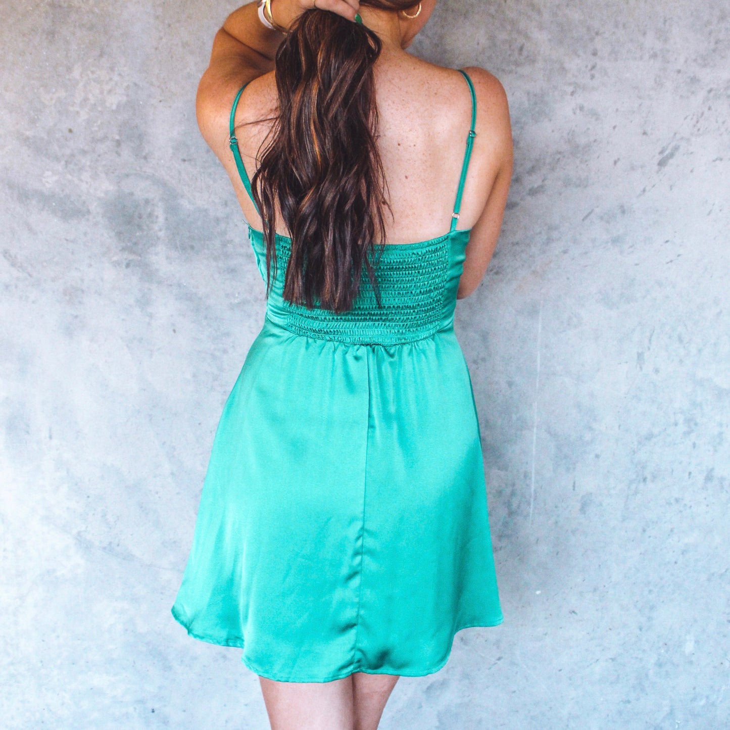 Erin Satin Dress