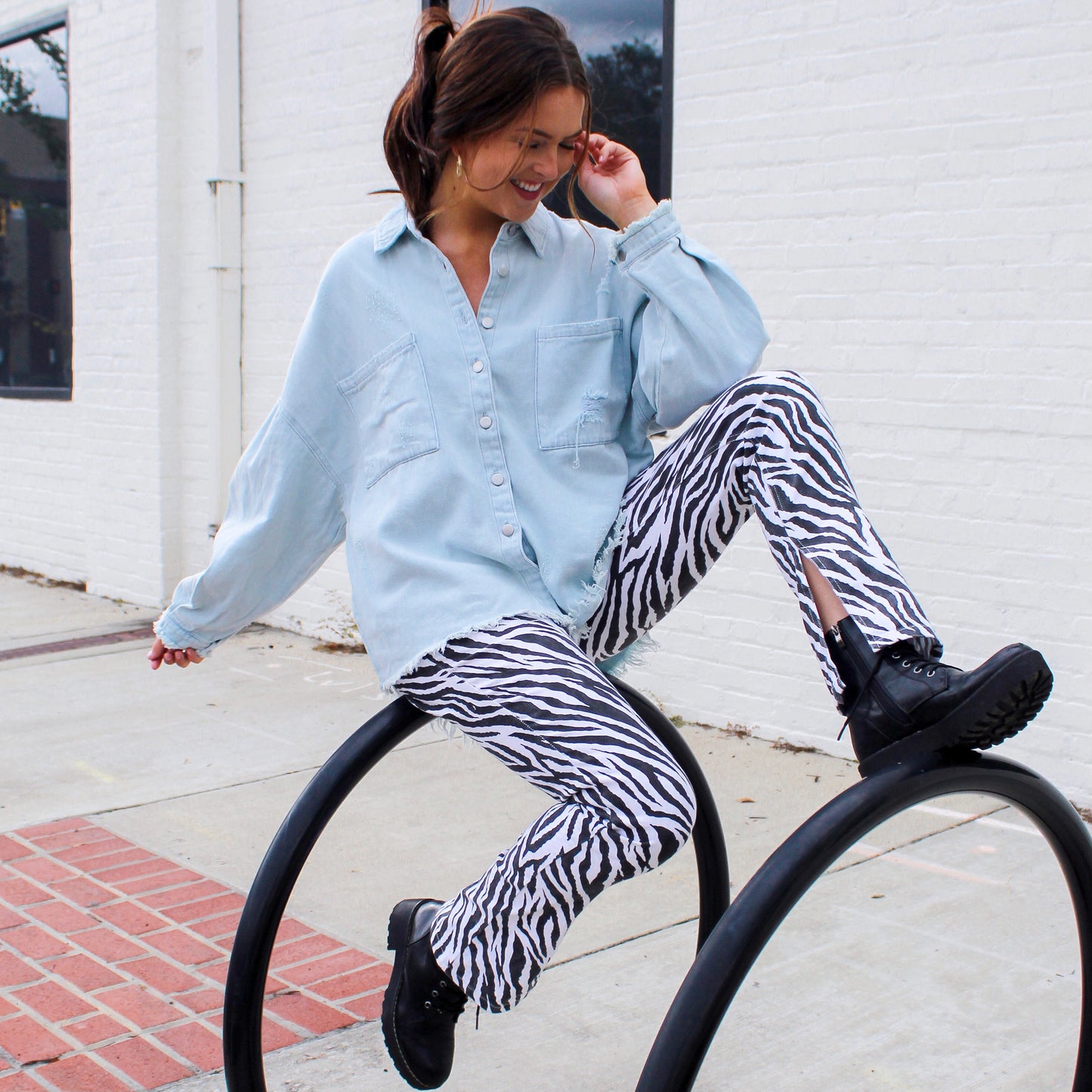 Jesse Denim Button Down