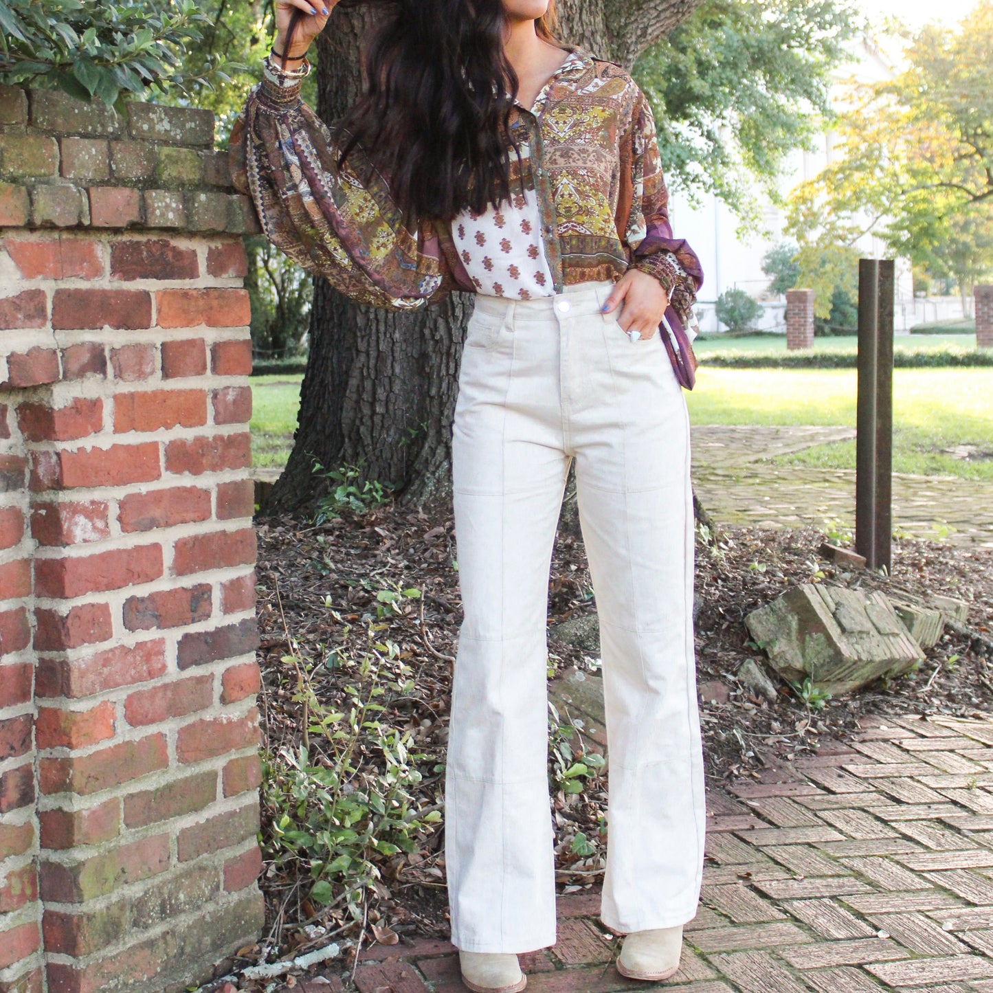Ecru Everyday Jeans